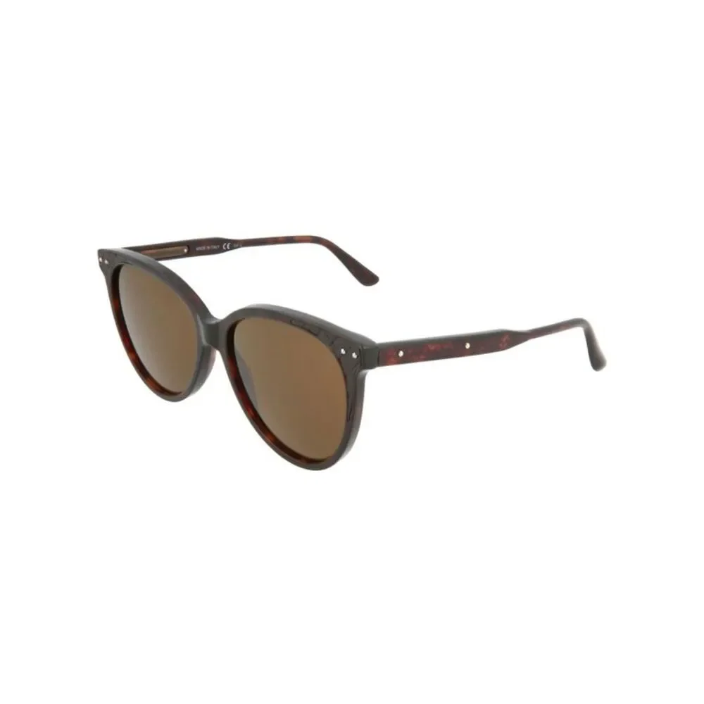 Round-Frame Acetate Sunglasses
